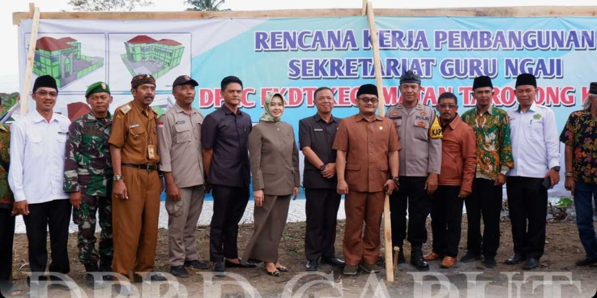 Wakil Ketua DPRD Garut Hadiri Peletakan Batu Pertama Sekretariat DPAC FKDT Tarogong Kaler