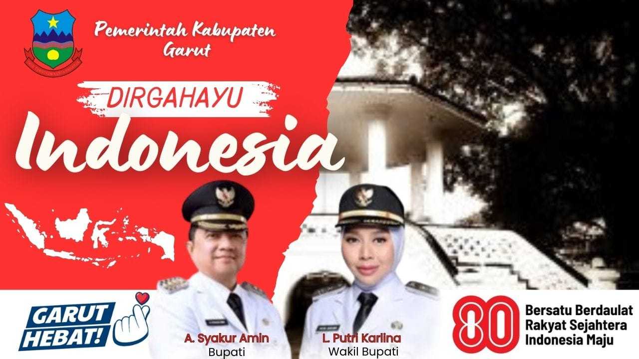 Bupati dan Wabup Garut: Kemerdekaan Adalah Energi untuk Membangun Daerah