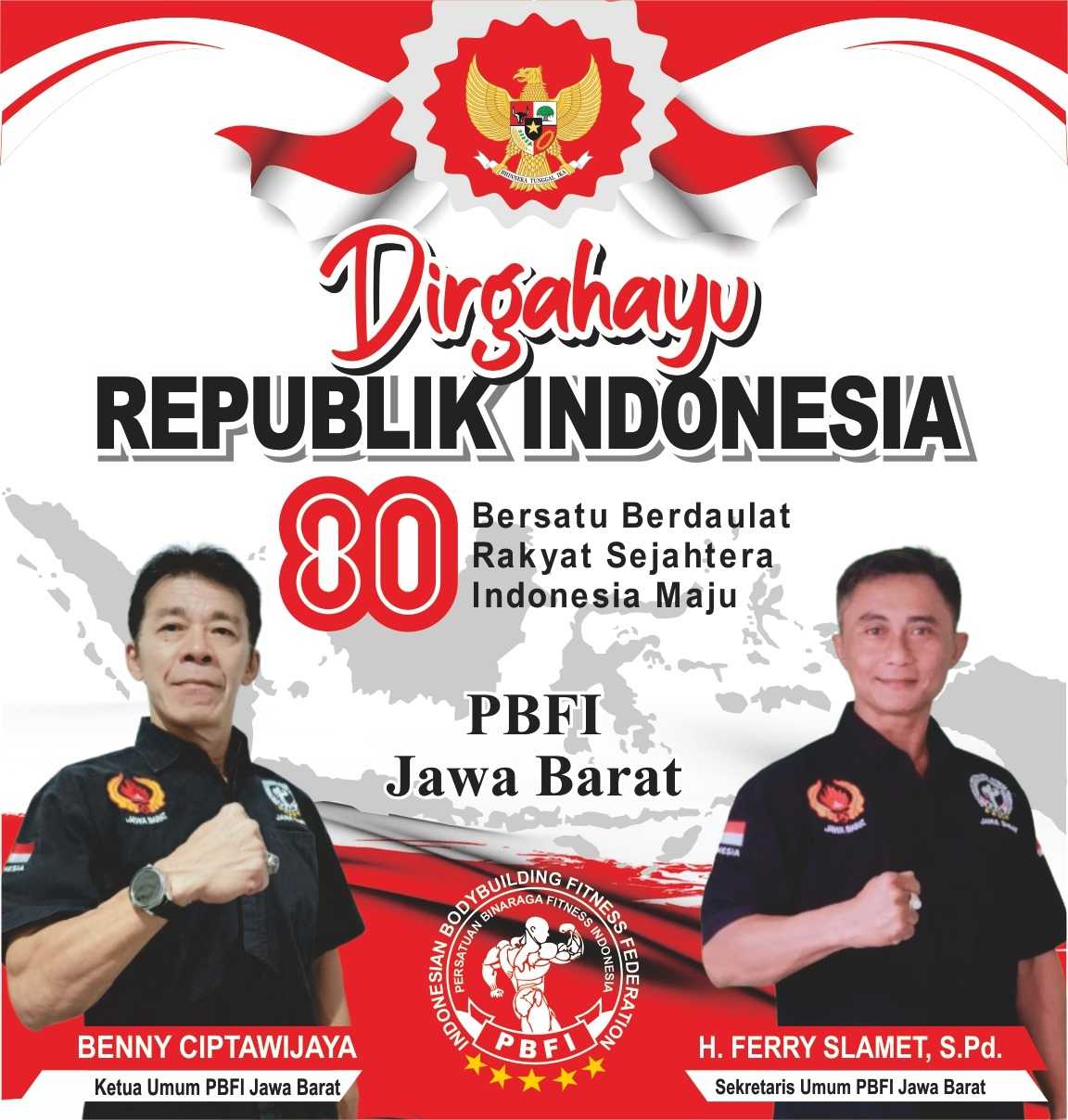 PBFI Jawa Barat: Merdeka Itu Kuat, Sehat, dan Bersatu