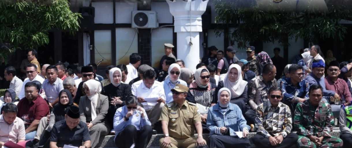 DPRD Garut Hadiri Aksi Mahasiswa, Serap Aspirasi Rakyat